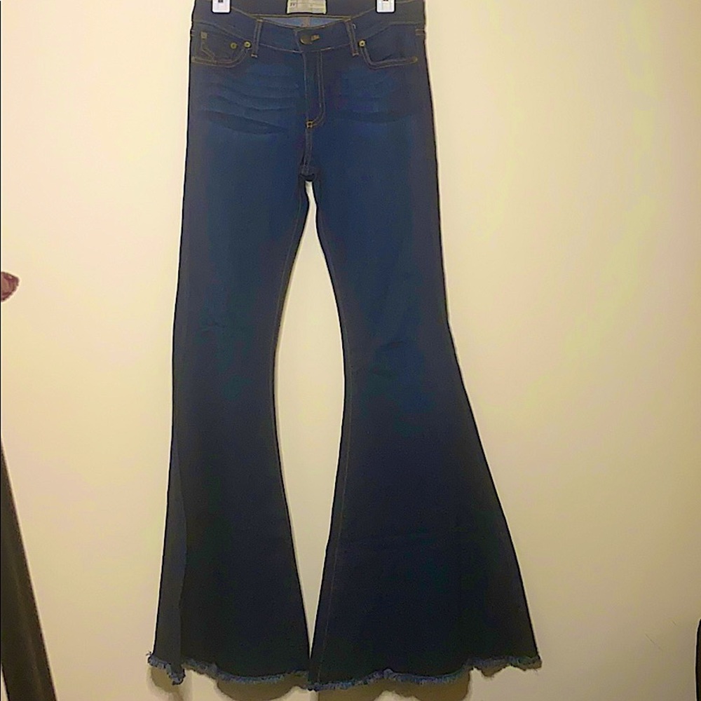 Free People ‘Wide flare Jean’